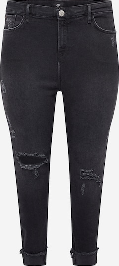 River Island Jean 'Amelie' en noir denim, Vue avec produit