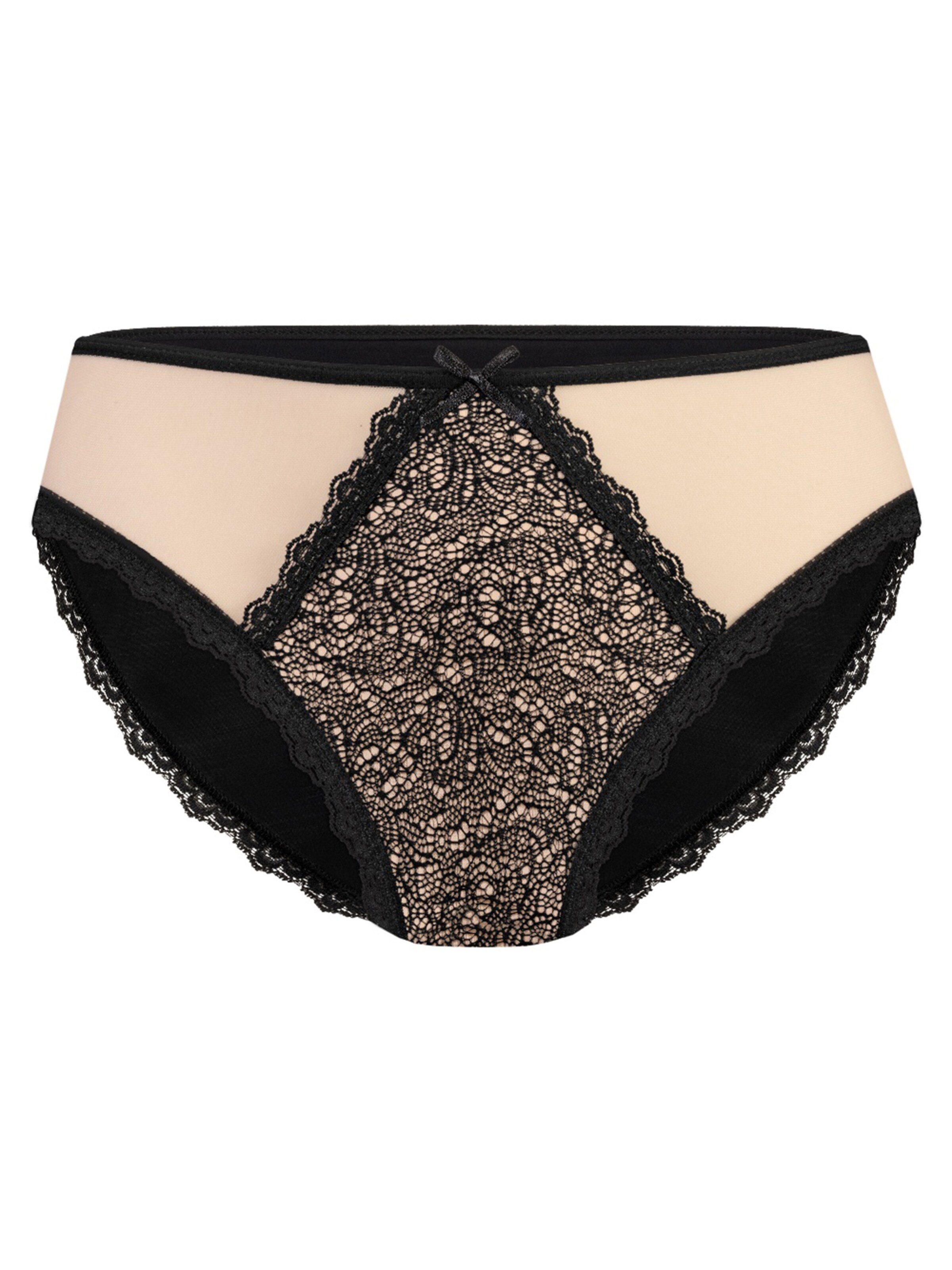 Vena Slip 'VF-323'‌‌‌‌‌‌‌ in Schwarz: Vorderseite