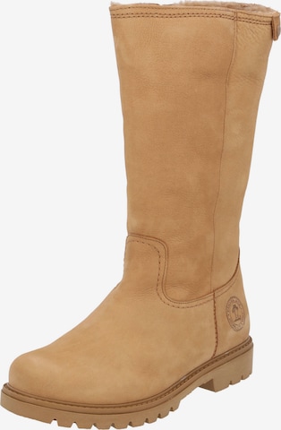 Bottes PANAMA JACK en beige : devant