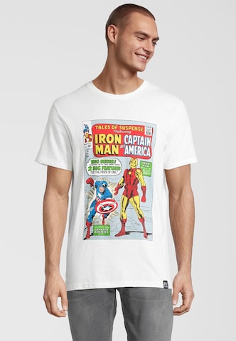Recovered Shirt 'Marvel Tales Of Suspense' in White: front