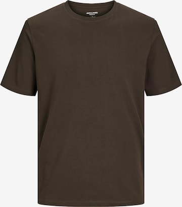 JACK & JONES Slim Fit T-Shirt in Braun: predná strana