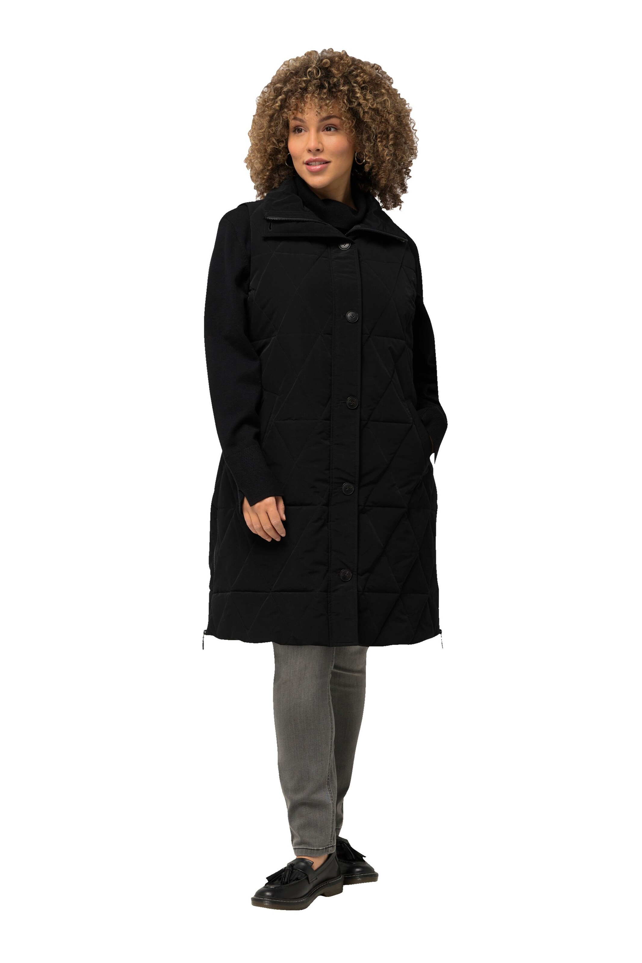 Ulla Popken Bodywarmer in Zwart