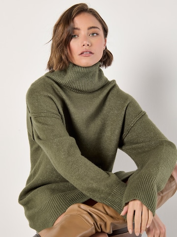 Apricot Jurk ' ' in Groen