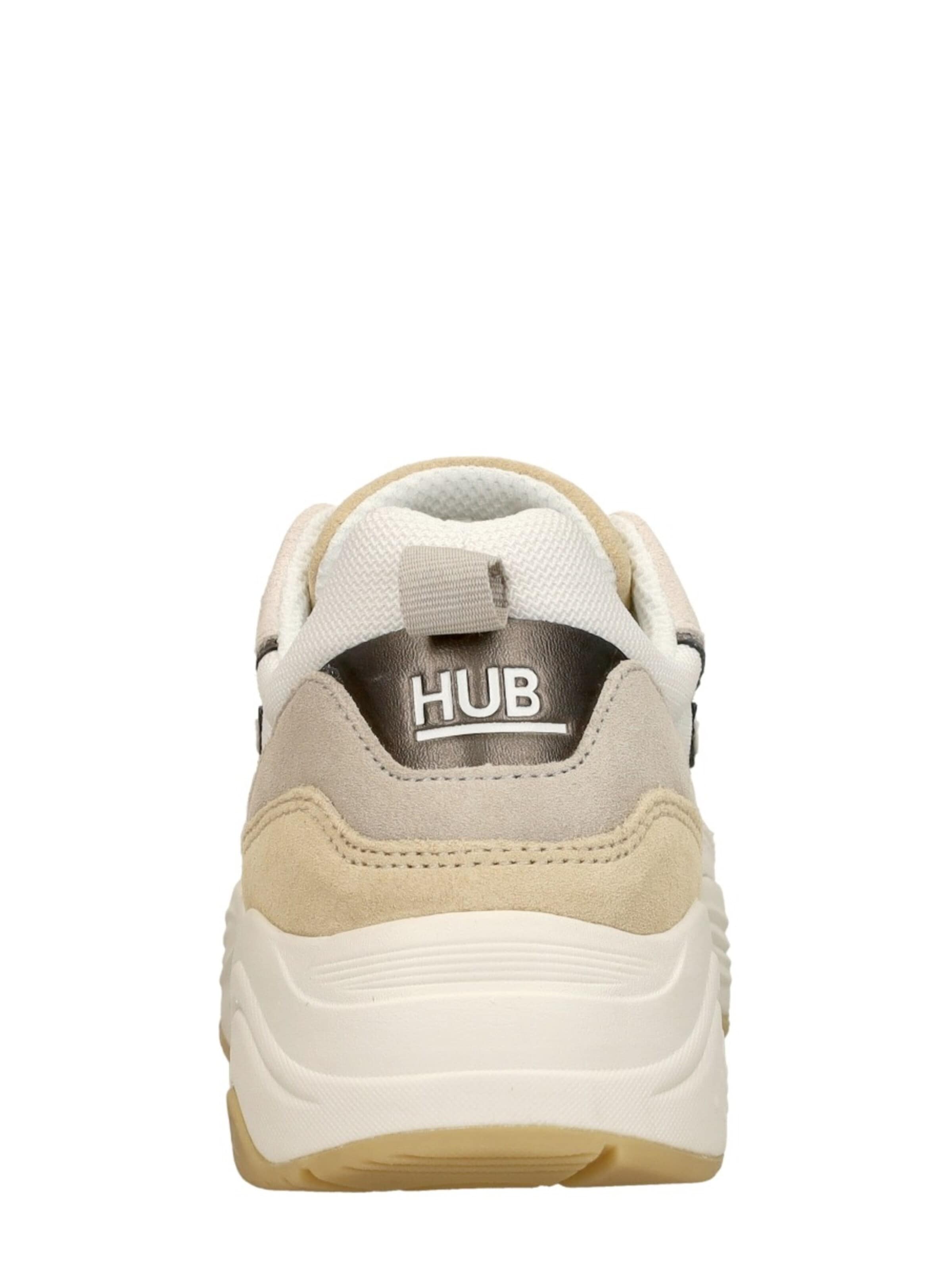 HUB Sneakers laag 'Glide S43' in Wit