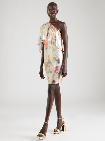 Lauren Ralph Lauren Cocktail Dress 'DIETBALD' in Beige: front