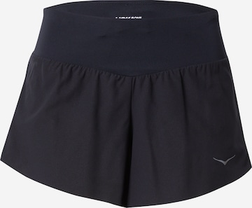 Hoka One One Normální Sportovní kalhoty 'GLIDE 4' – černá: přední strana