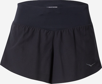 Hoka One One Pantalon de sport 'GLIDE 4' en gris clair / noir, Vue avec produit