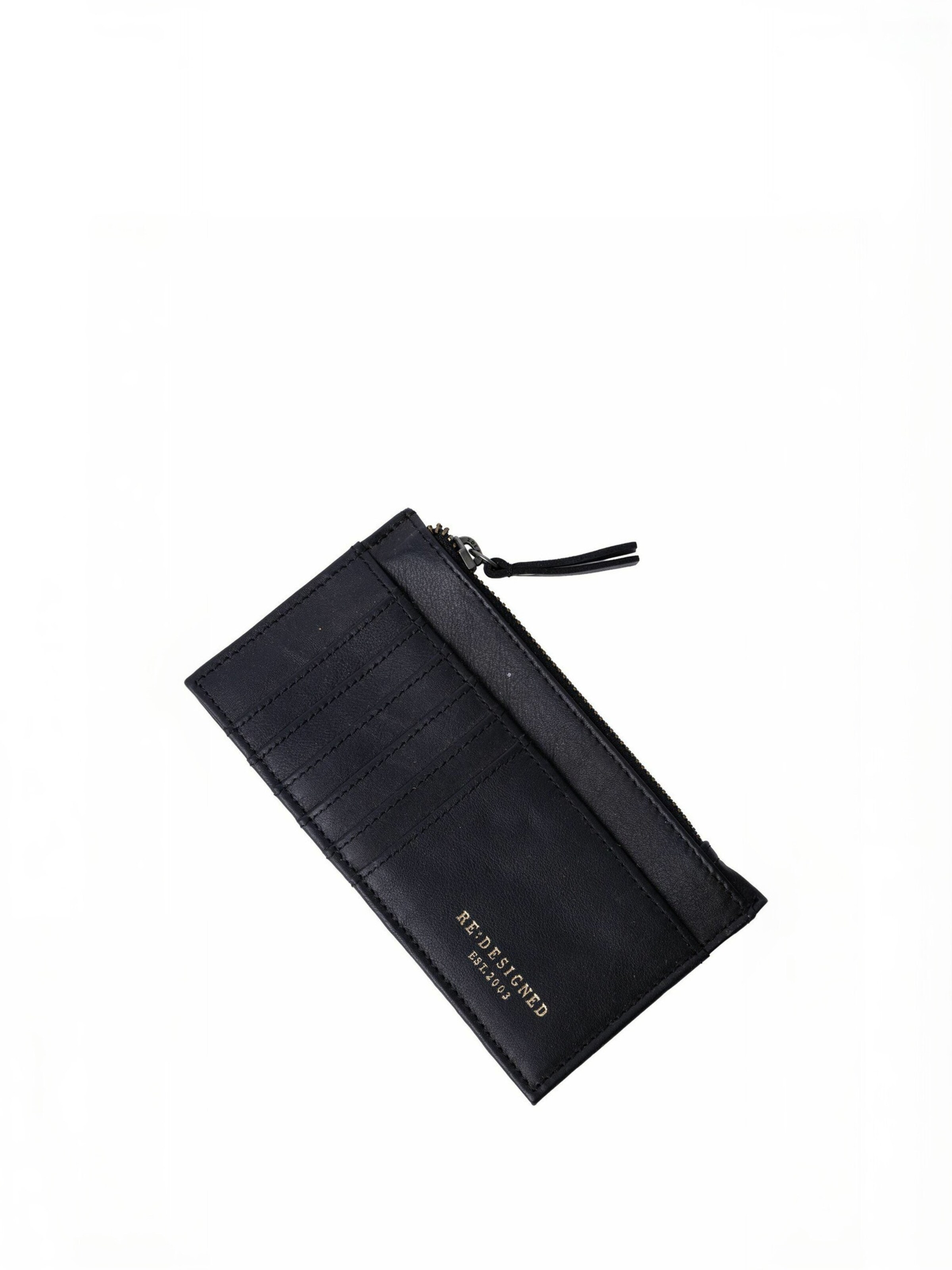 RE:DESIGNED Wallet ' Sonje ' in Black: front