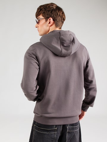 WRANGLER Кофта на молнии в Серый: сзади