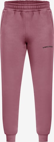 Smilodox Pants 'Lenny' in Purple: front