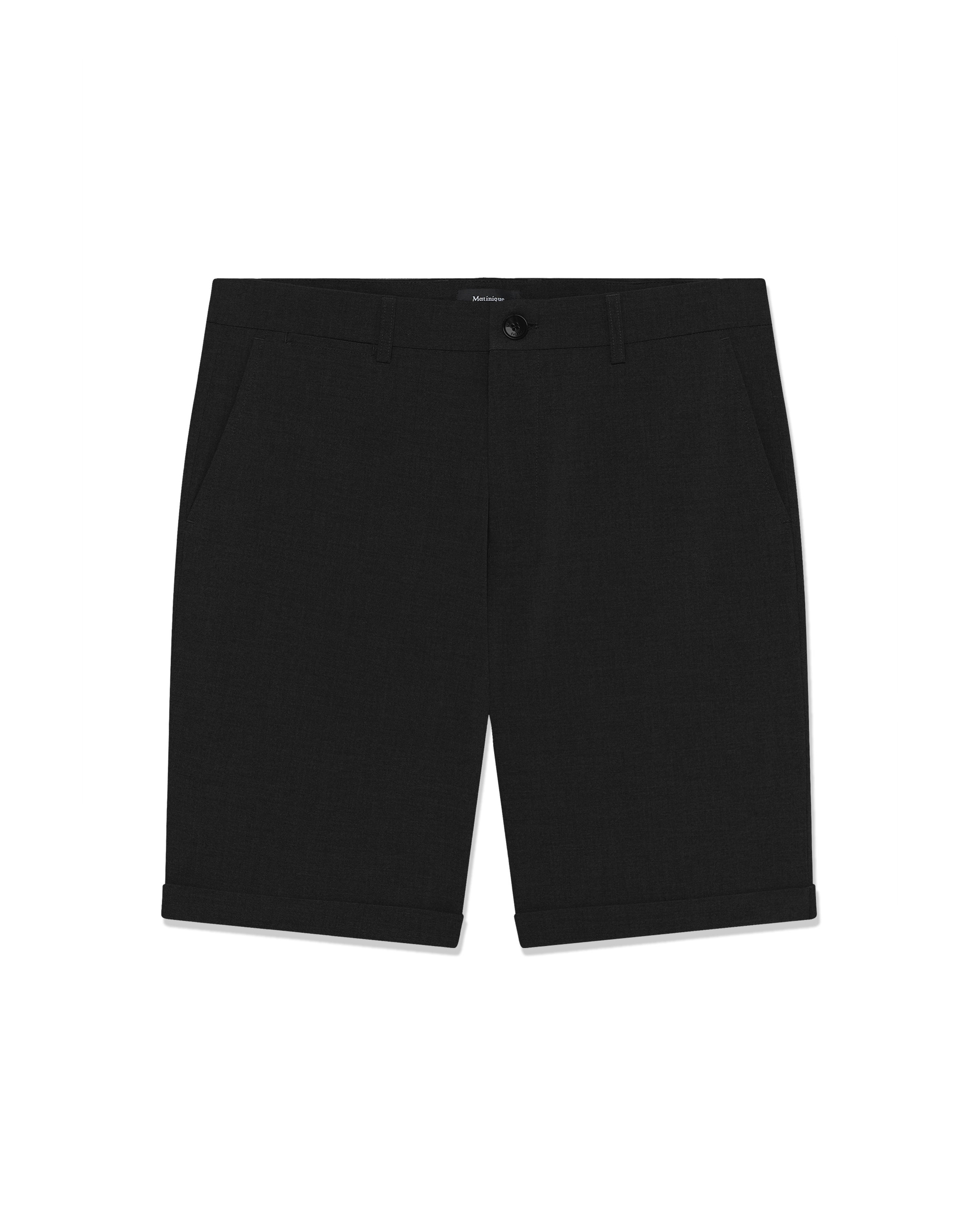 Matinique Regular Chinohose in Schwarz: Vorderseite