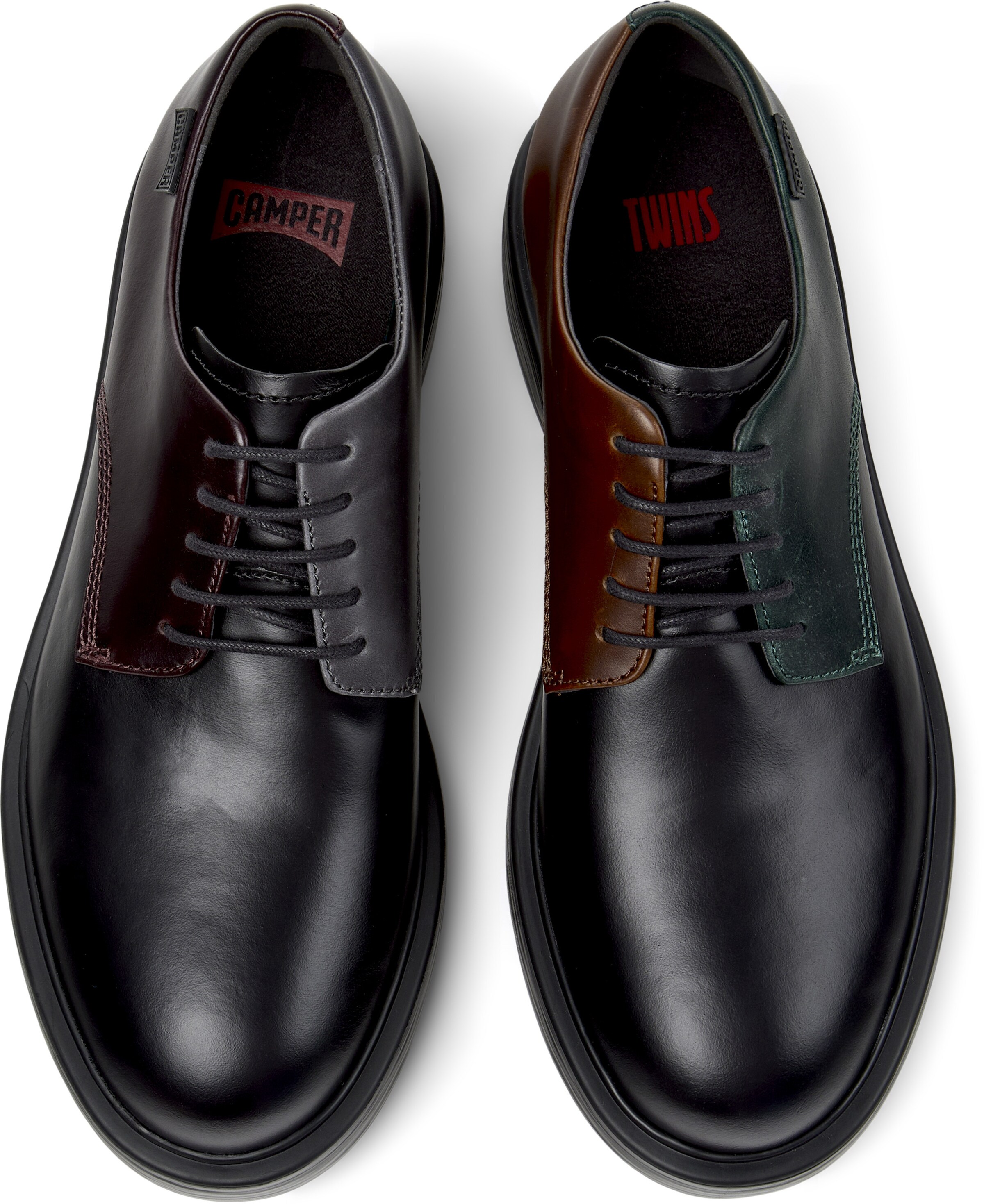 Chaussure à lacets 'Dean' CAMPER en rouge