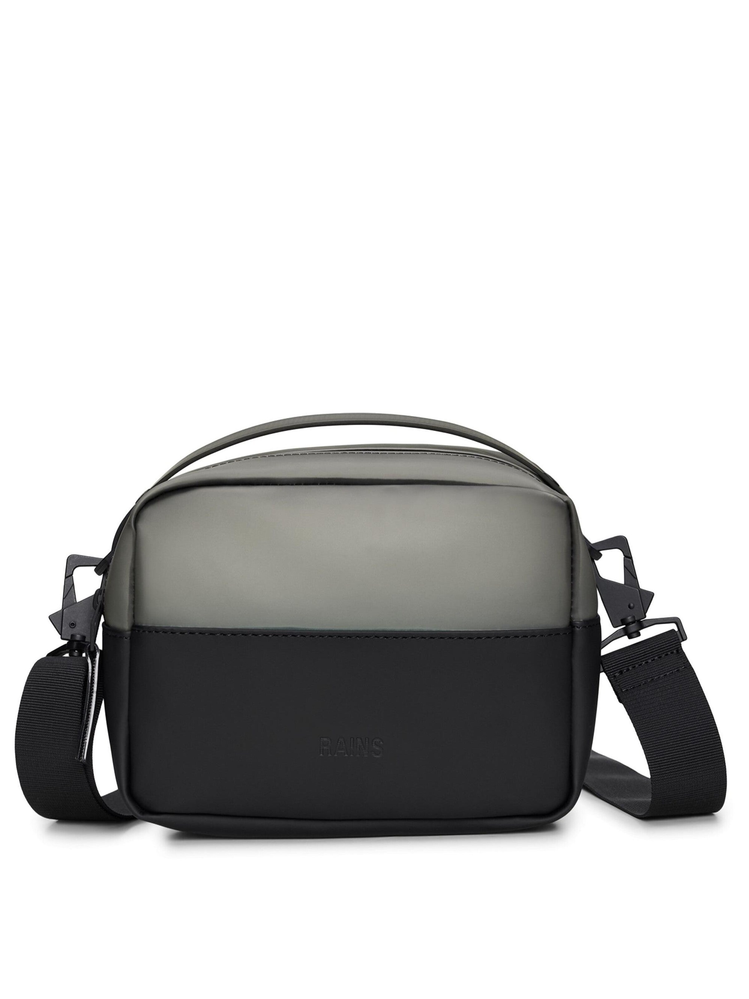 RAINS Crossbody bag 'Split' in Black: front
