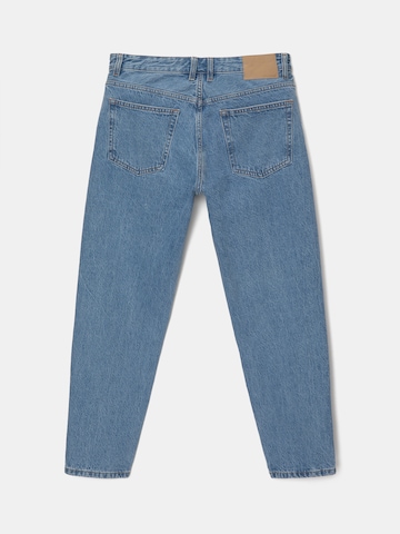 Pull&Bear Regular Jeans in Blauw