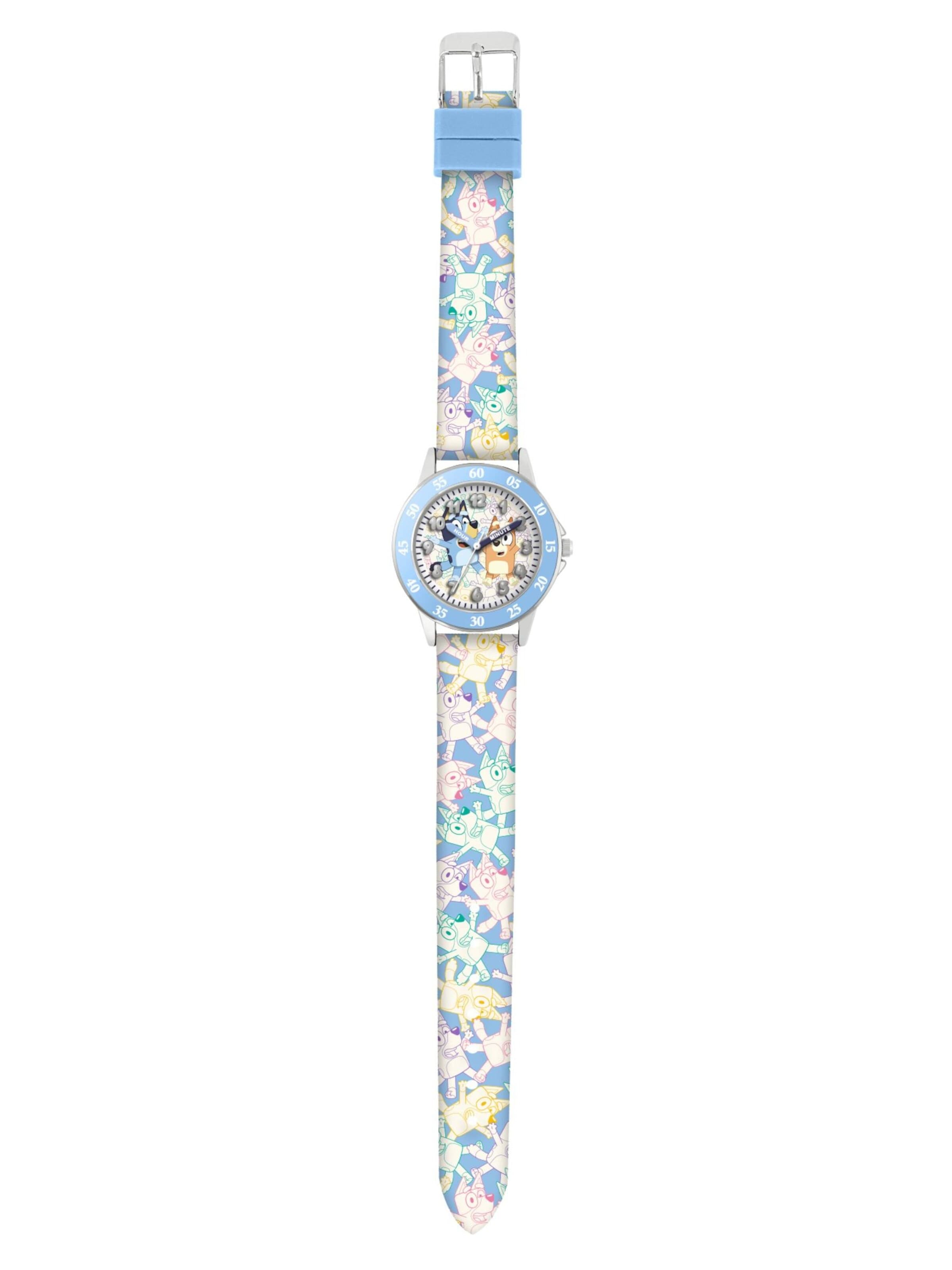 DISNEY Watch 'Bluey Kinderuhr' in Blue