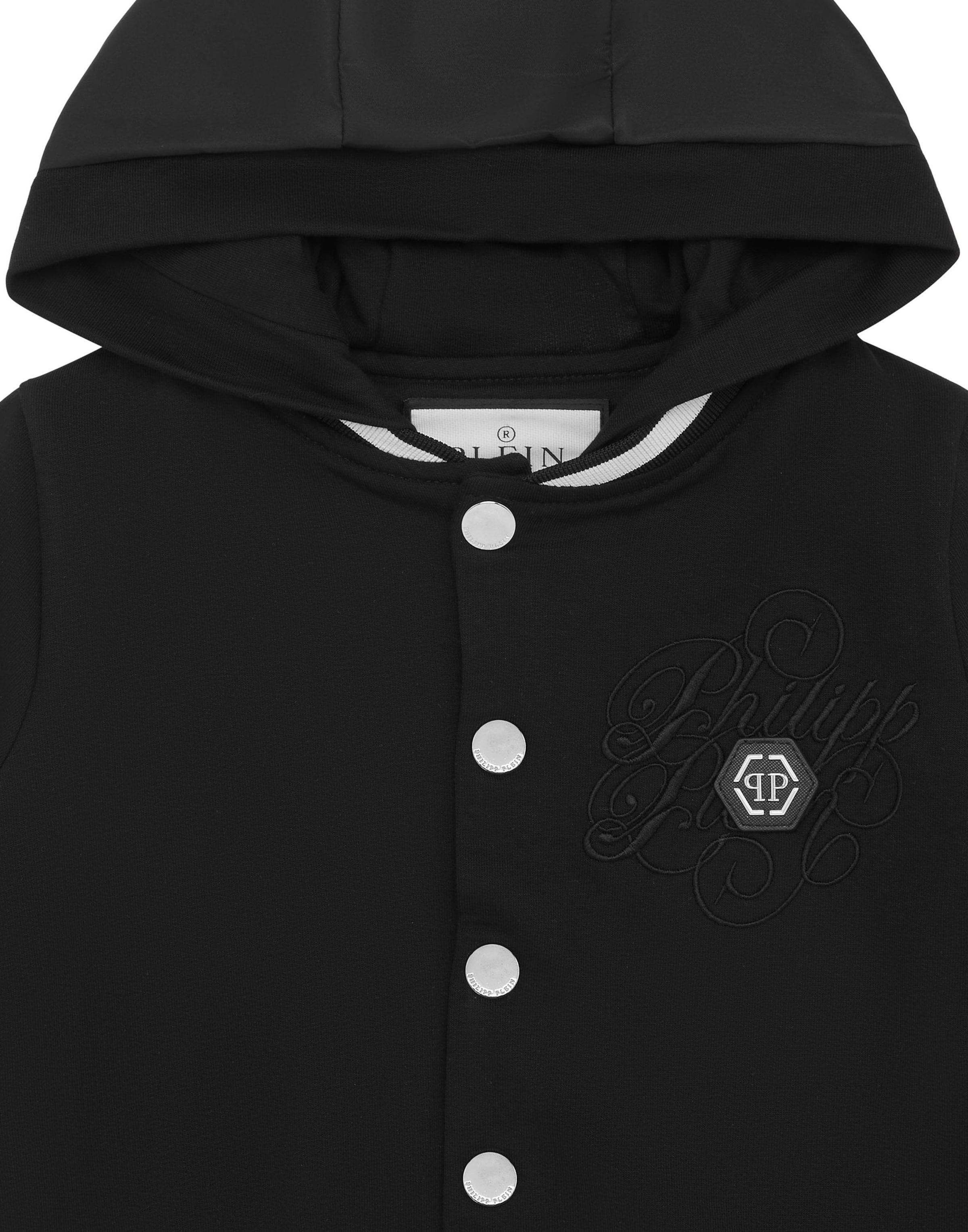 Philipp Plein - Sudadera con cremallera en negro