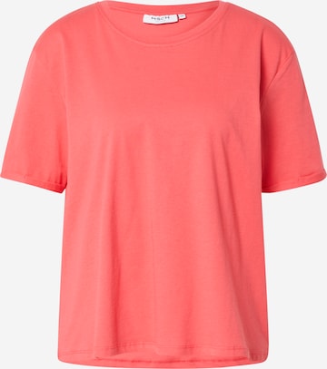 MSCH COPENHAGEN T-shirt 'Terina' i röd: framsida