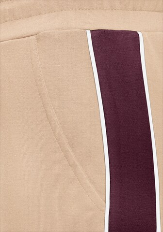 s.Oliver Tapered Broek in Beige