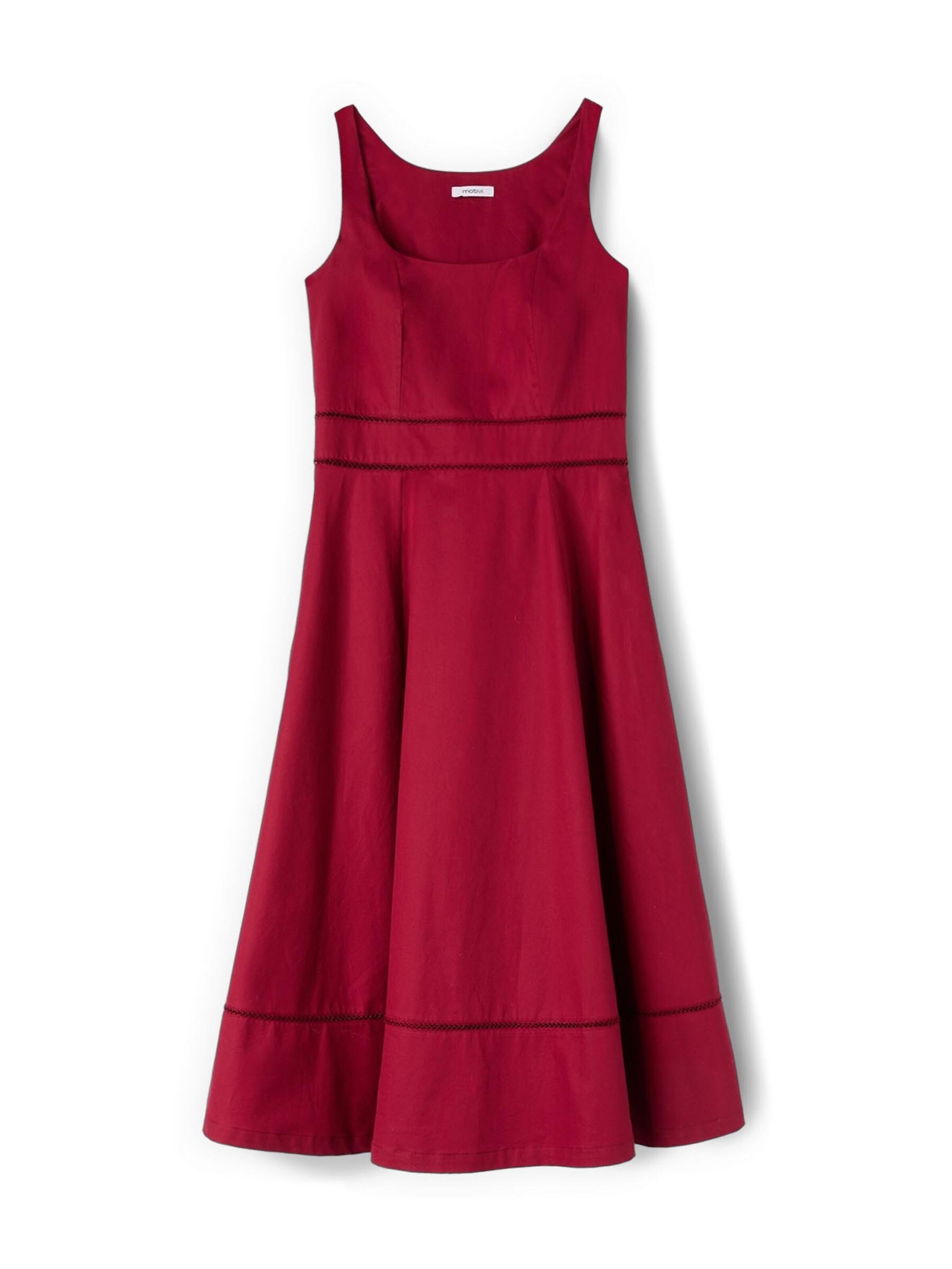 MOTIVI Jurk in Rood: voorkant