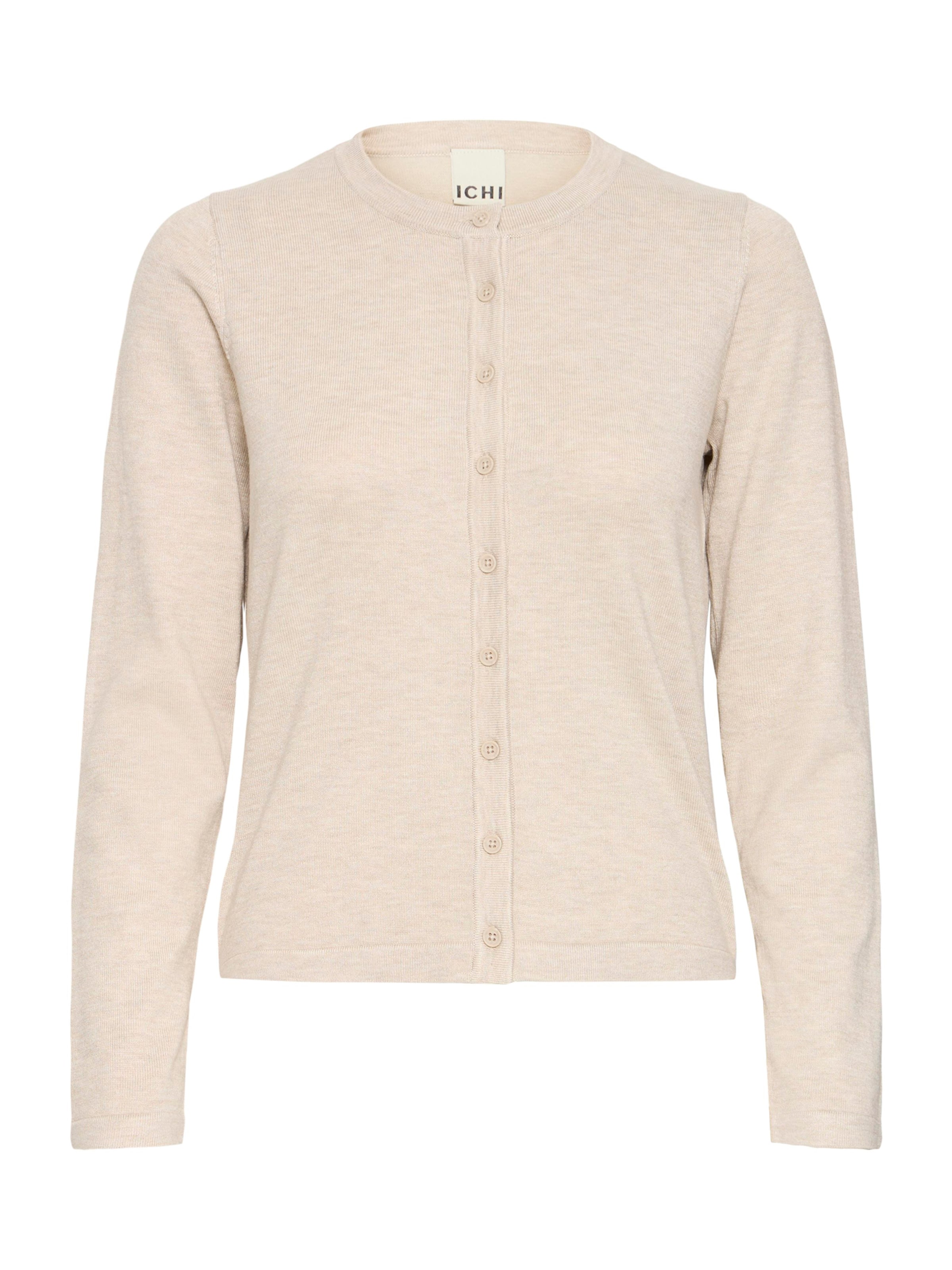 ICHI Pletena jopa 'IHLULS' | bež barva: sprednja stran