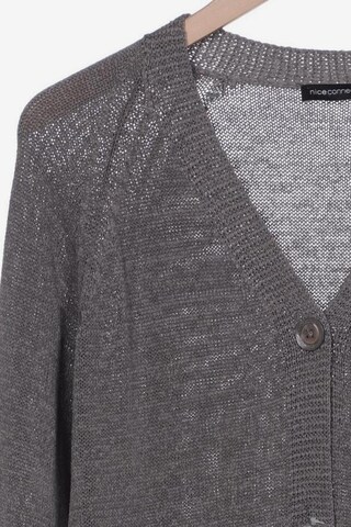 Nice Connection Sweater & Cardigan in XXL in Grey