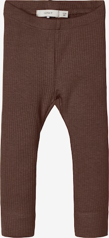 NAME IT Leggings in Brown: front