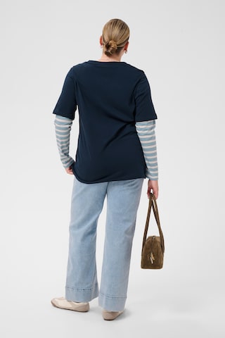 KAFFE CURVE Shirt ' KClorinda' in Blue