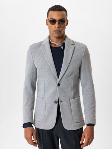 Antioch Slim fit Ανδρικό σακάκι 'Berhtram' σε γκρι: μπροστά