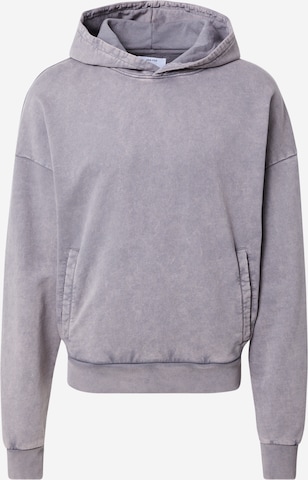 DAN FOX APPAREL Sweatshirt 'Aaron' in Grey: front