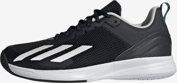 Chaussure de sport 'Courtflash Speed' ADIDAS PERFORMANCE en noir : devant