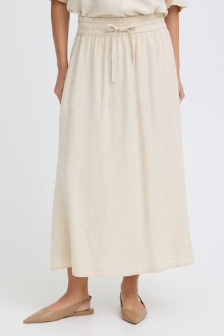 Fransa Rok 'FRJett' in Beige: voorkant