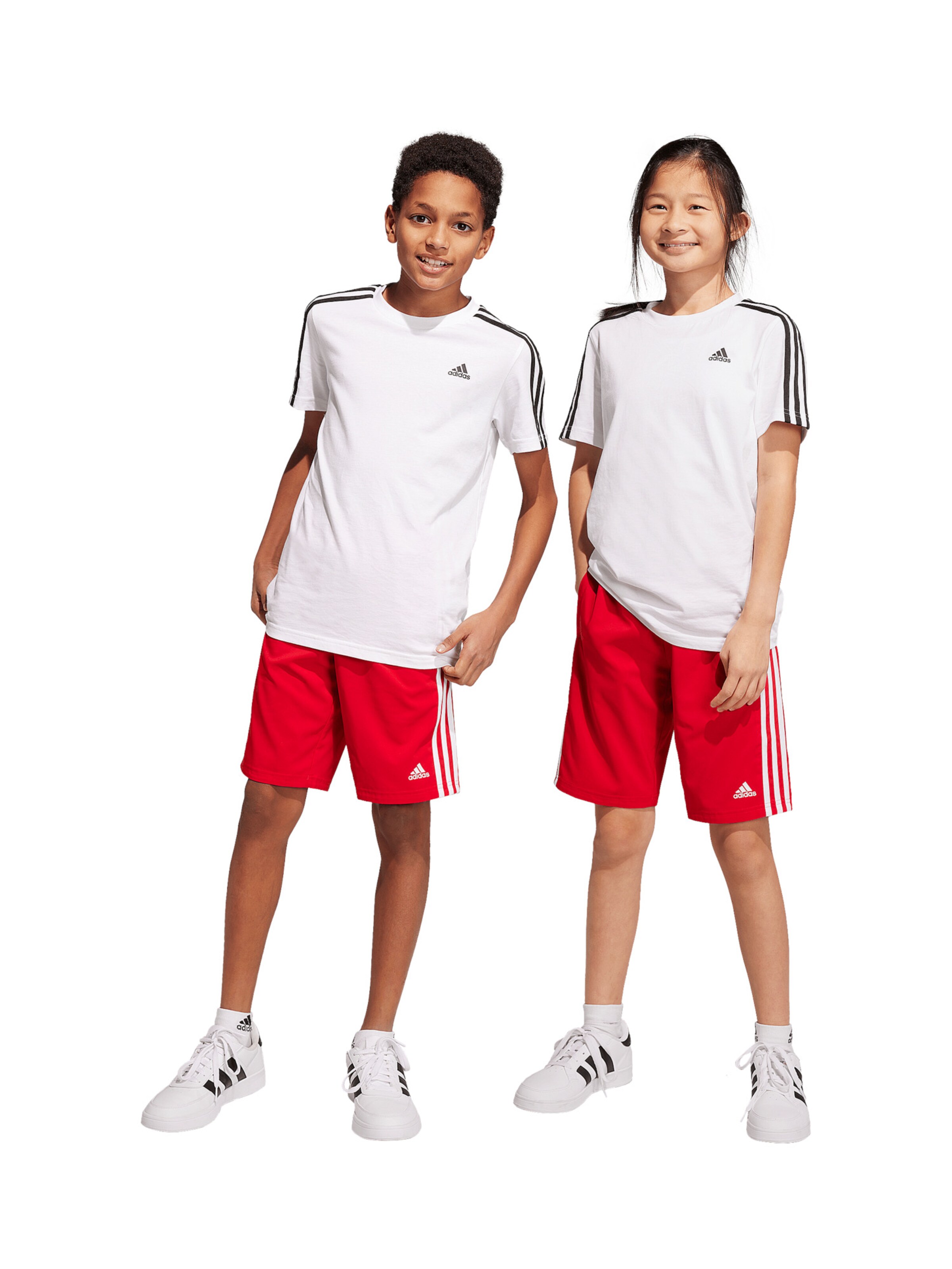 ADIDAS PERFORMANCE Regular Workout Pants in Red