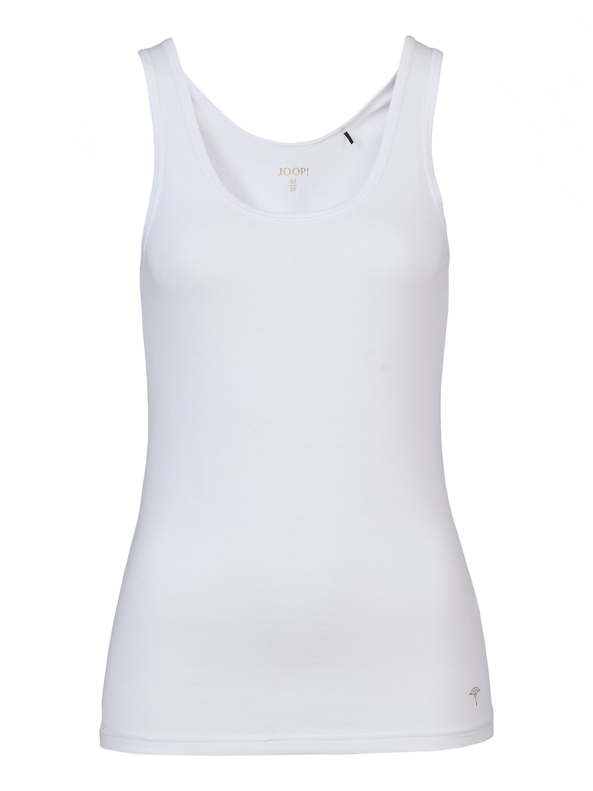 Maillot de corps 'Natural' JOOP! en blanc : devant