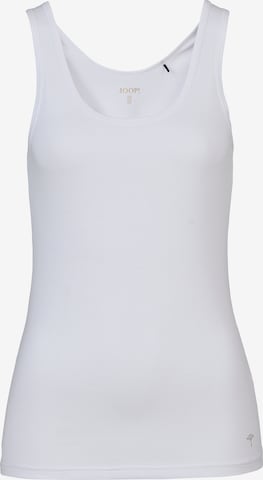 Maillot de corps 'Natural' JOOP! en blanc : devant