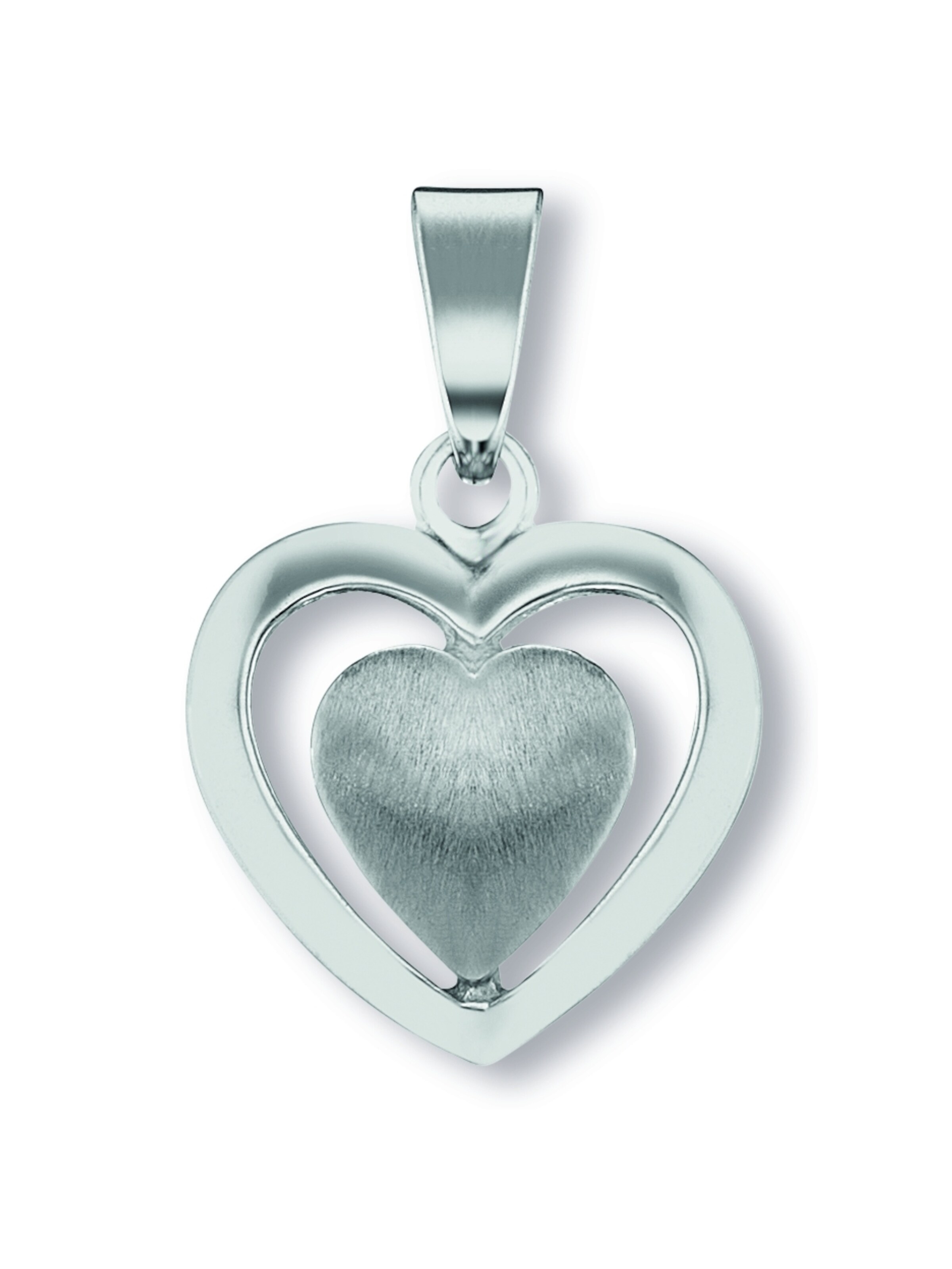 ONE ELEMENT Pendant in Silver: front