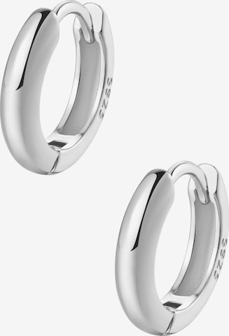 Hey Happiness Ohrringe 'Essenz' in Silber: Vorderseite