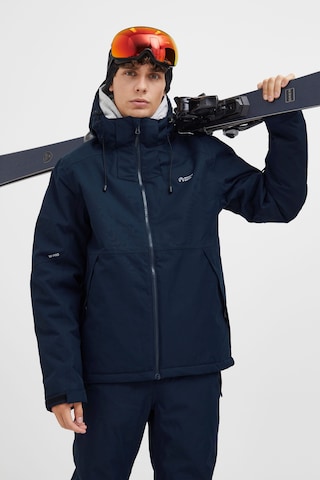 North Bend Winter Jacket 'Octa' in Blue: front