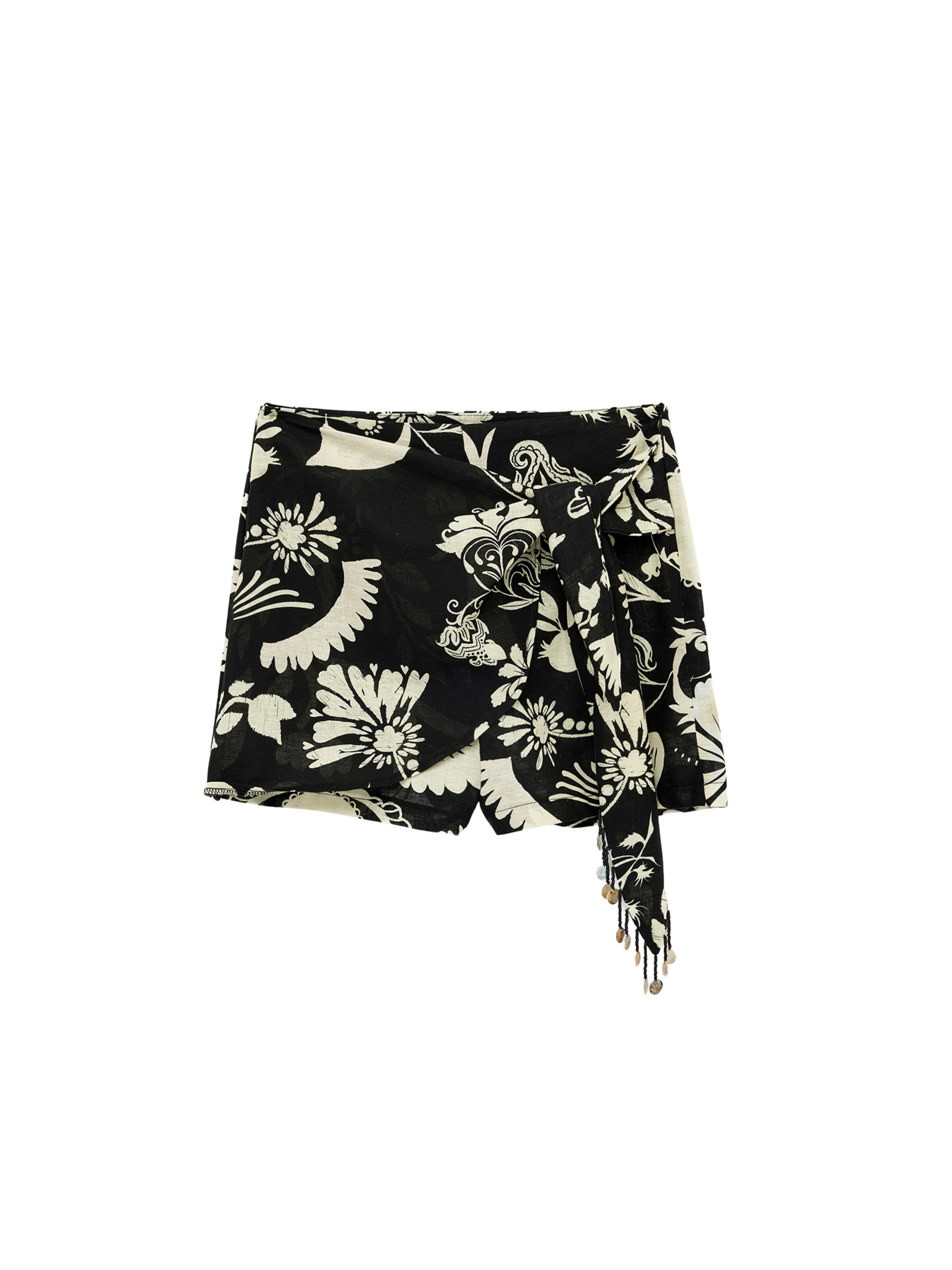 Koton Broek in 34/Regular in de kleur Beige / Zwart, Productweergave