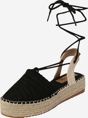 Refresh Espadrillo värissä musta: edessä