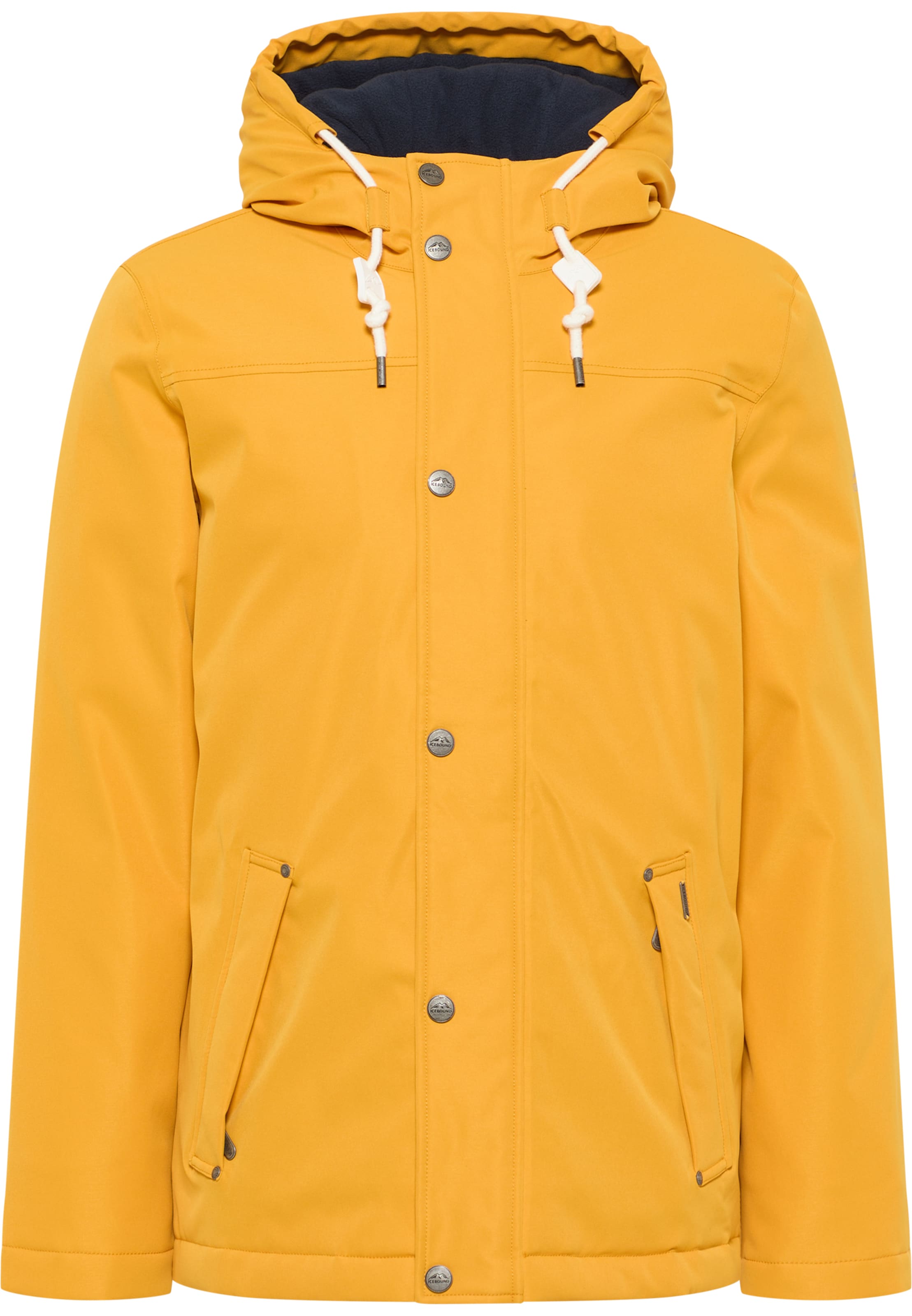 ICEBOUND Функционално яке в жълто: отпред