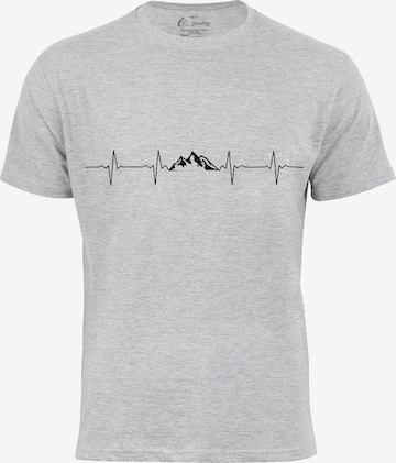 Cotton Prime T-Shirt in Grau: Vorderseite