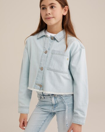 WE Fashion Between-season jacket in Blue