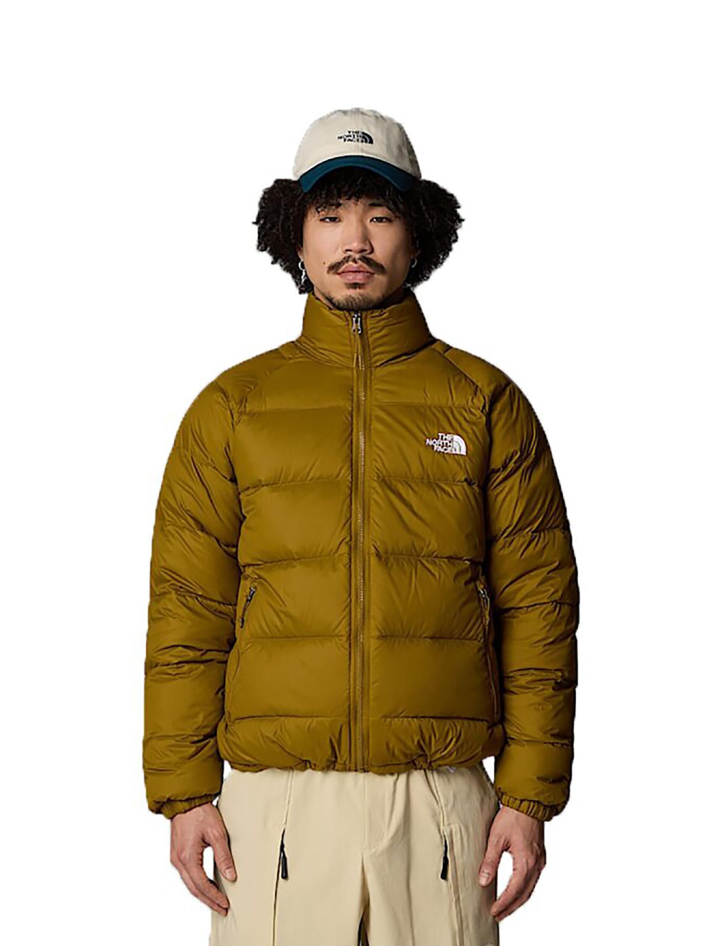 THE NORTH FACE Winter Jacket in Green: front