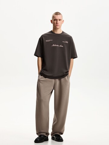 Bershka Shirt in Grey