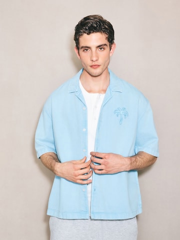 Coupe regular Chemise 'Edit' Next en bleu