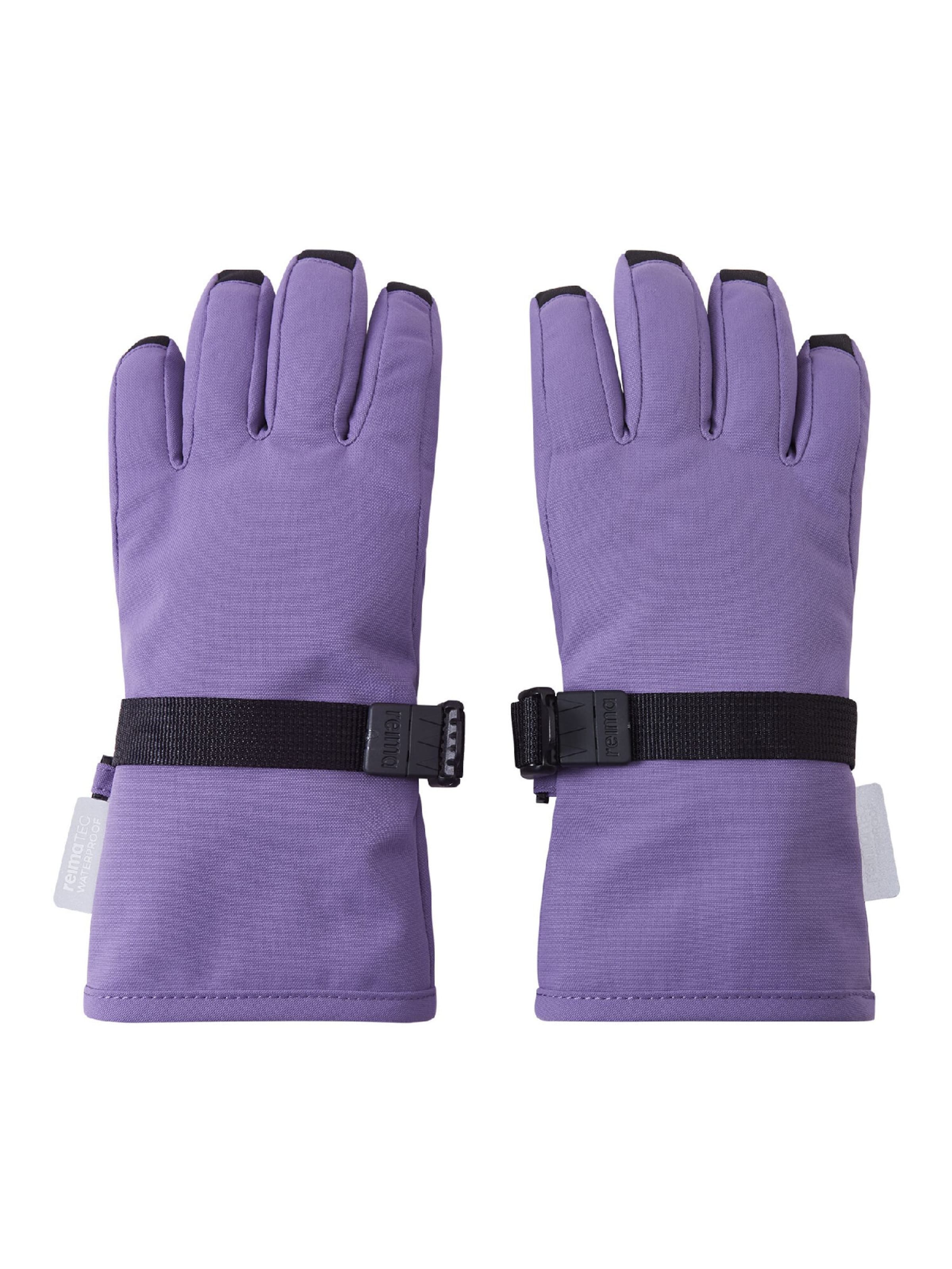 Reima Gloves 'Tartu' in Purple: front