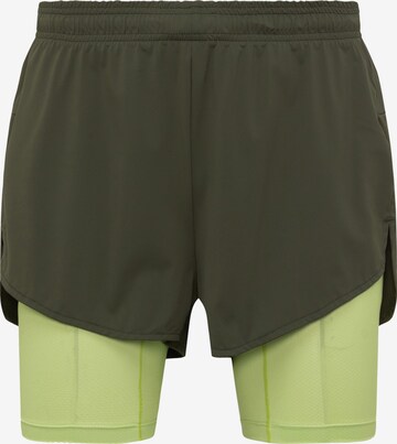 Born Living Yoga Regular Workout Pants 'Ontario' in Green: front