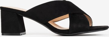 Celena Mules 'Carah' in Black