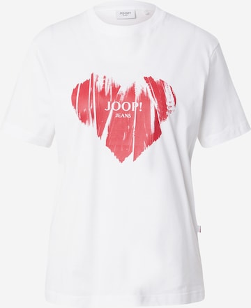 T-shirt 'Tessa' JOOP! Jeans en blanc : devant
