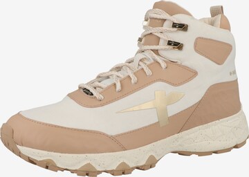 TAMARIS Veterlaarsjes in Beige: voorkant